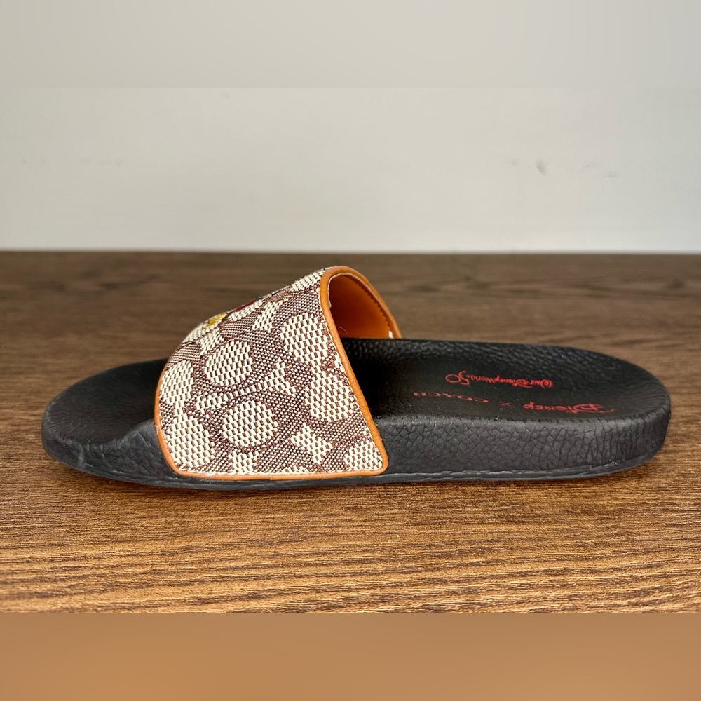 Coach X Disney Sport Slide with Mickey Mouse Embroidery Size 7 - Picture 6 of 11